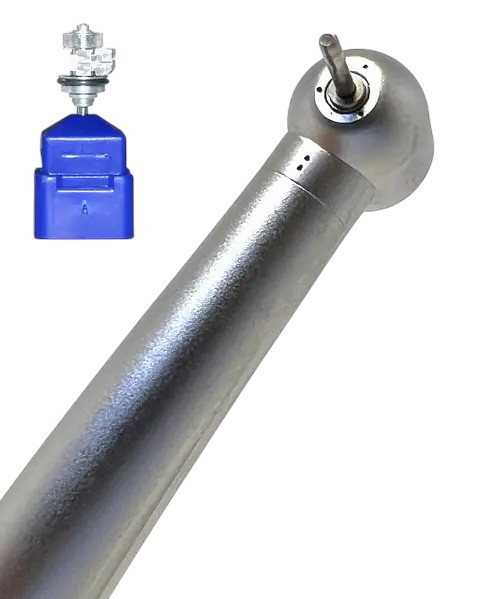 TopMed TM-MAX 1 TU + додаткова роторна група, КЕРАМИКА ортопедичний наконечник, 1-water, M4