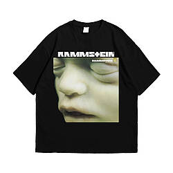 Футболка з принтом Rammstein Mutter S Чорний