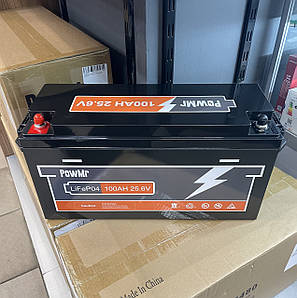 Акумулятор PowMr 24V (25,6v) 100AH ​​(2,56kWh) LiFePO4