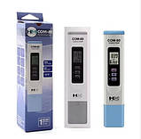 Професійний TDS/EC-метр HM COM-80 (0-9990 μS/0-9.99 mS; 0-5000 ppm/0-5.0 ppt) АТС, фото 6