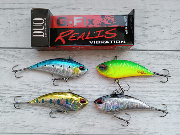 Воблер Ратлін Realis Vibration G-Fix 70 mm 4шт Набір, фото 1