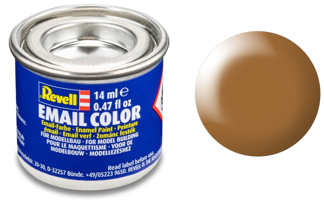 Фарба емалева Revell № 382 Деревесно-коричнева шовково-матова, 14 мл. (RVL-32382)