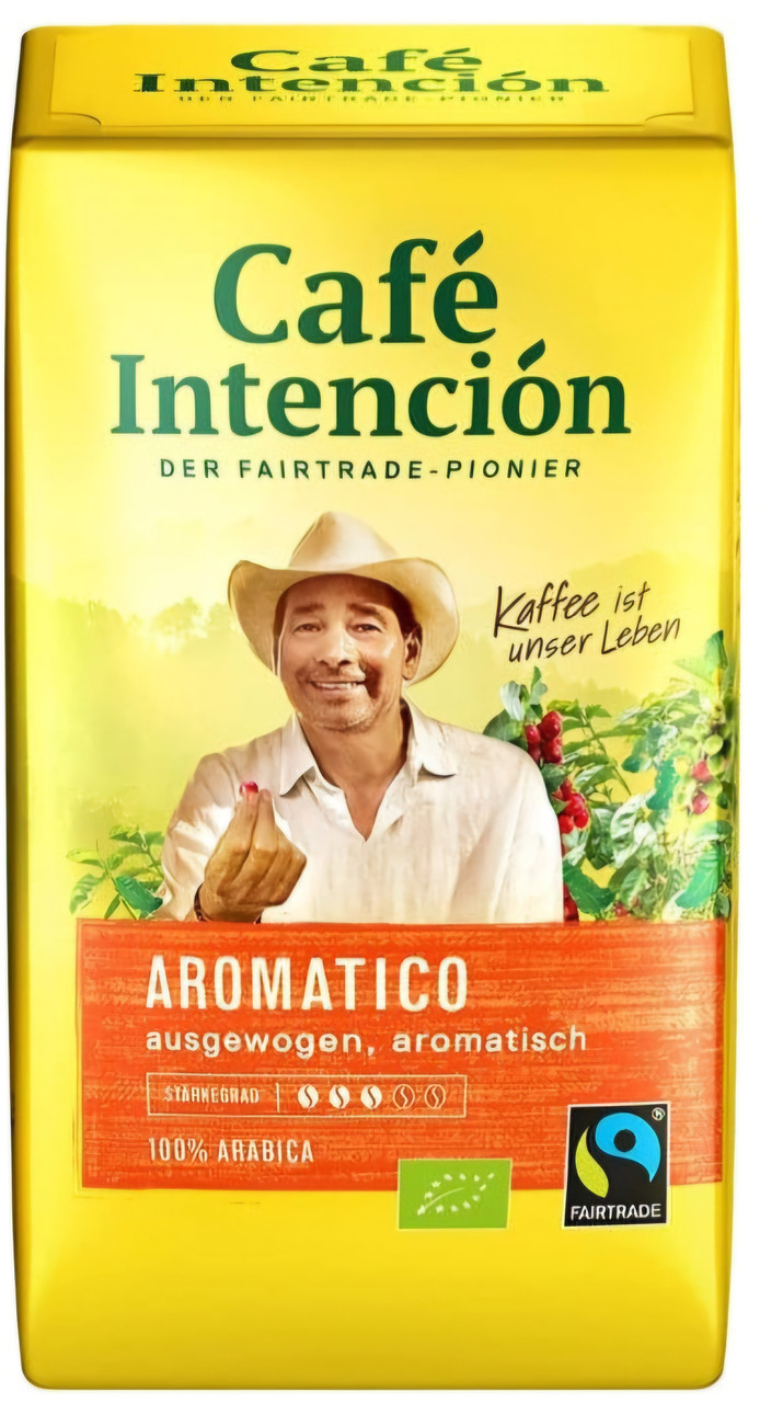 ОРИГІНАЛ! Кава мелена Cafe Intencion Crema Aromatico 500г, 100% Arabica J.J. Darboven
