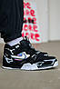 Чоловічі кросівки Nike Air Trainer 1 SP Black White Nike Air Trainer 1 SP Black White Найк Аїр Трейнер чорно білі рефлективні демі, фото 10