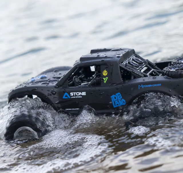RC Toy Car Amphibious Land Storm 1:16