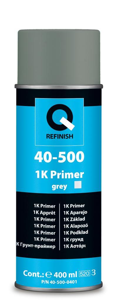 Грунт-наповнювач Q-Refinish 40-500 1K 400 мл сірий, фото 1