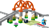 Конструктор LEGO DUPLO Town Залізничний міст і шляху додатковий набір 42 деталі (10426), фото 5