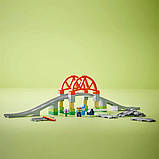 Конструктор LEGO DUPLO Town Залізничний міст і шляху додатковий набір 42 деталі (10426), фото 11