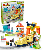 Конструктор LEGO DUPLO Town Великий інтерактивний громадський потяг 103 деталі (10428), фото 3