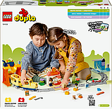 Конструктор LEGO DUPLO Town Великий інтерактивний громадський потяг 103 деталі (10428), фото 4
