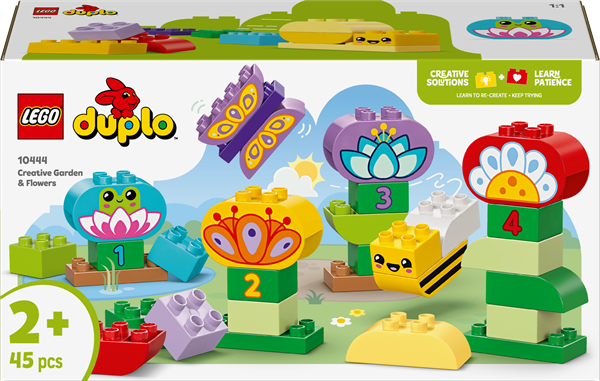 Конструктор LEGO DUPLO Town Творчий сад і квіти 45 деталей (10444)