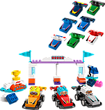 Конструктор LEGO DUPLO Town Автомобілі для перегонів і пілоти команд Формули-1, 70 деталей (10445), фото 5