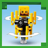 Конструктор LEGO Minecraft Битва з лавою в Незері 99 деталей (21266), фото 7