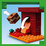 Конструктор LEGO Minecraft Битва з лавою в Незері 99 деталей (21266), фото 8