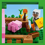 Конструктор LEGO Minecraft Будинок для поросят 238 деталей (21268), фото 8