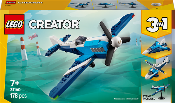 Конструктор LEGO Creator Авіація: спортивний літак 178 деталей (31160)
