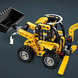 Конструктор LEGO Technic Екскаватор-навантажувач 104 деталі (42197), фото 6