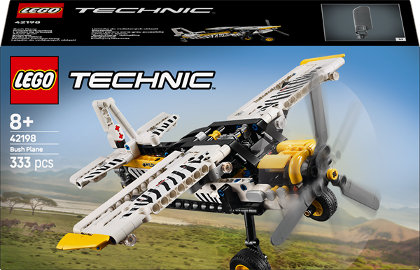 Конструктор LEGO Technic Буш-самолет 333 деталі (42198)
