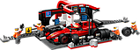 Конструктор LEGO City Піт-стоп і піт-екіпаж F1 з болідом Ferrari 322 деталі (60443), фото 5