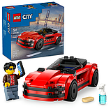 Конструктор LEGO City Червоний спортивний автомобіль 109 деталей (60448), фото 3