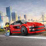 Конструктор LEGO City Червоний спортивний автомобіль 109 деталей (60448), фото 6