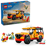 Конструктор LEGO City Пляжна рятувальна вантажівка 214 деталей (60453), фото 3