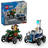 Конструктор LEGO City Літак проти лікарняної койки набір для перегонів 70 деталей (60459), фото 3