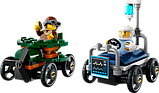 Конструктор LEGO City Літак проти лікарняної койки набір для перегонів 70 деталей (60459), фото 5