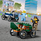 Конструктор LEGO City Літак проти лікарняної койки набір для перегонів 70 деталей (60459), фото 7