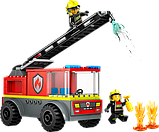 Конструктор LEGO City Пожежна машина зі сходами 82 деталі (60463), фото 5