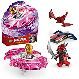 Конструктор LEGO NINJAGO Дракон Сори Спін-джитсу 56 деталей (71824), фото 3