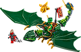 Конструктор LEGO NINJAGO Зелений лісовий дракон Ллойда 128 деталей (71829), фото 5