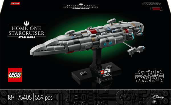 Конструктор LEGO Star Wars Зоряний крейсер Дім один 559 деталей (75405)