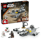Конструктор LEGO Star Wars Зоряний винищувач N-1 Мандо та Грогу 92 деталі (75410), фото 3