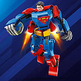 Конструктор LEGO DC Супермен-робот проти Лекса Лютора 120 деталей (76302), фото 8