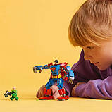 Конструктор LEGO DC Супермен-робот проти Лекса Лютора 120 деталей (76302), фото 9