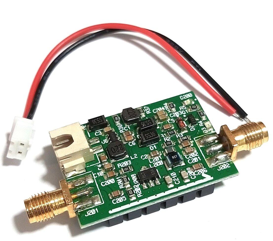 Підсилювач потужності 433MHz 2W (33dBm) BLT53, DC6V, SMA-female, Dykbcells