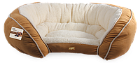 Люксова лежанка для собак M, коричневий, AFP 5321, 78 x 60 x 21 см
