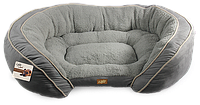 Люксова лежанка для собак M, сірий, AFP 5319, 78 x 60 x 21 см