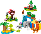 Конструктор LEGO DUPLO Town Сімейства диких тварин 3-в-1, 92 деталі, фото 4