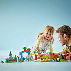 Конструктор LEGO DUPLO Town Сімейства диких тварин 3-в-1, 92 деталі, фото 8