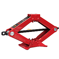 Домкрат гвинтовий ромбоподібний 1.5т GTM T10152-GS+S05+H07 : висота підйому 390 мм, вантажопідйомність 1,5 т