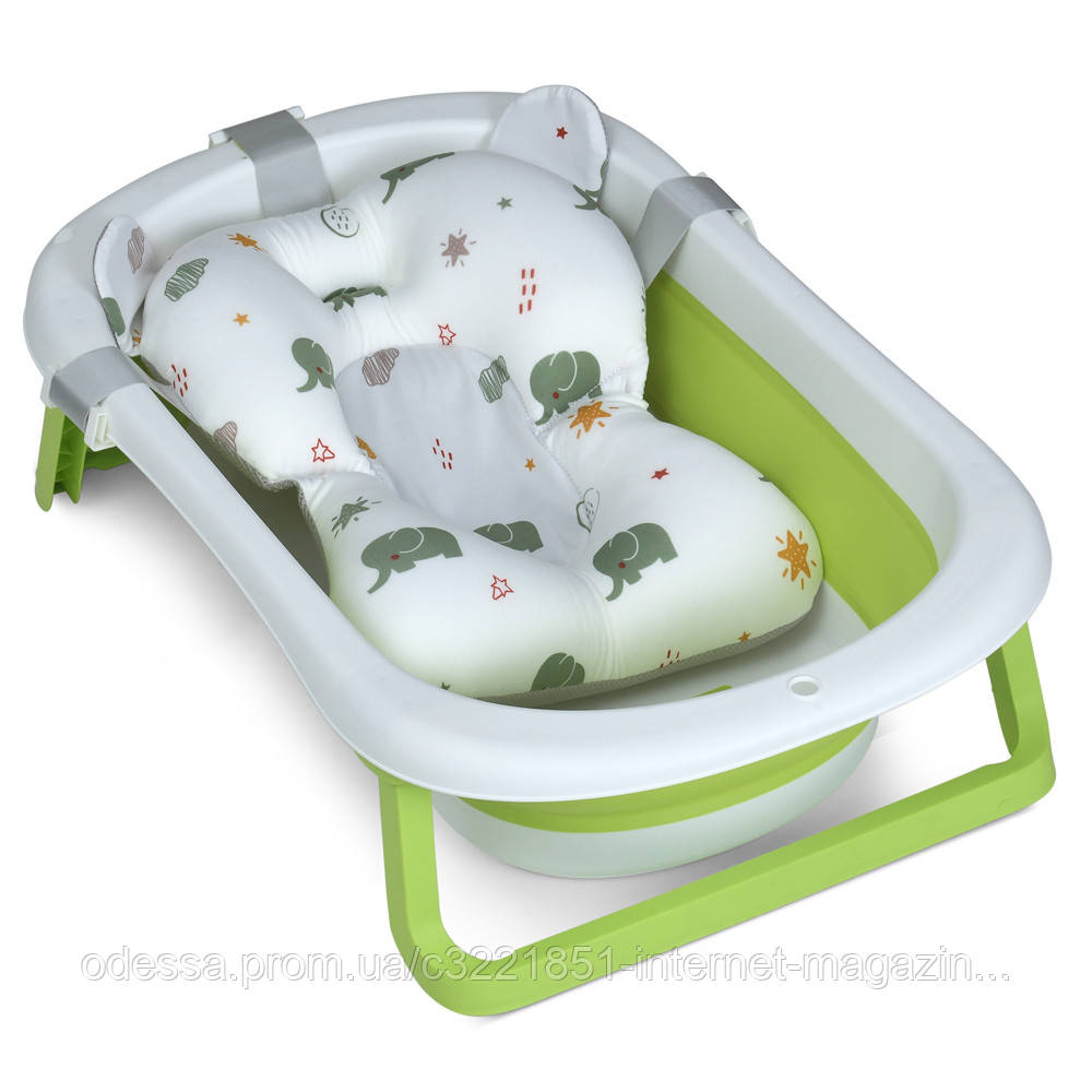 Ванночка для купання немовлят El Camino ME 1151 PLUS Grass Green [Склад зберігання: Одеса №2]