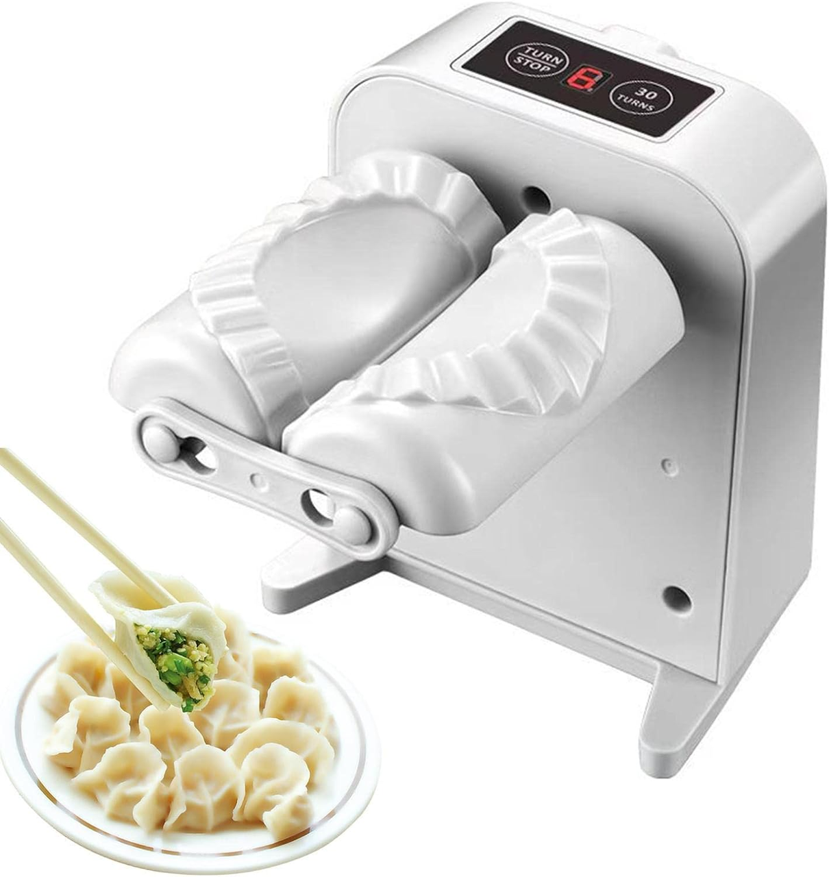Машинка для ліплення пельменів і вареників, Dumpling maker / Електричний прилад для виготовлення напівфабрикатів