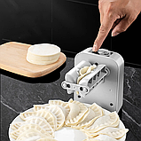 Машинка для ліплення пельменів і вареників, Dumpling maker / Електричний прилад для виготовлення напівфабрикатів, фото 7