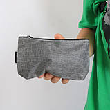 Міський рюкзак з сумкою та пеналом, USB, Сірий / Рюкзак набір 3в1 / Школьний набір рюкзаків, фото 8