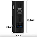 Акумуляторна велофара з сигналом, від USB + виносна кнопка, MT-007-T6 / Водонепроникна фара на велосипед, фото 9