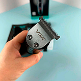 Бездротова машинка для стрижки волосся + 4 насадки, VGR V-075 / Професійна машинка тример для стрижки, фото 7