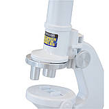 Дитячий мікроскоп (збільшення 100х, 200х, 450х) / Мікроскоп для дітей / Набір для дослідів, фото 5