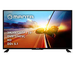 Телевізор 39 дюймів Manta 39LHN120TP (HD Direct LED HDMI T2 — 7312035086)